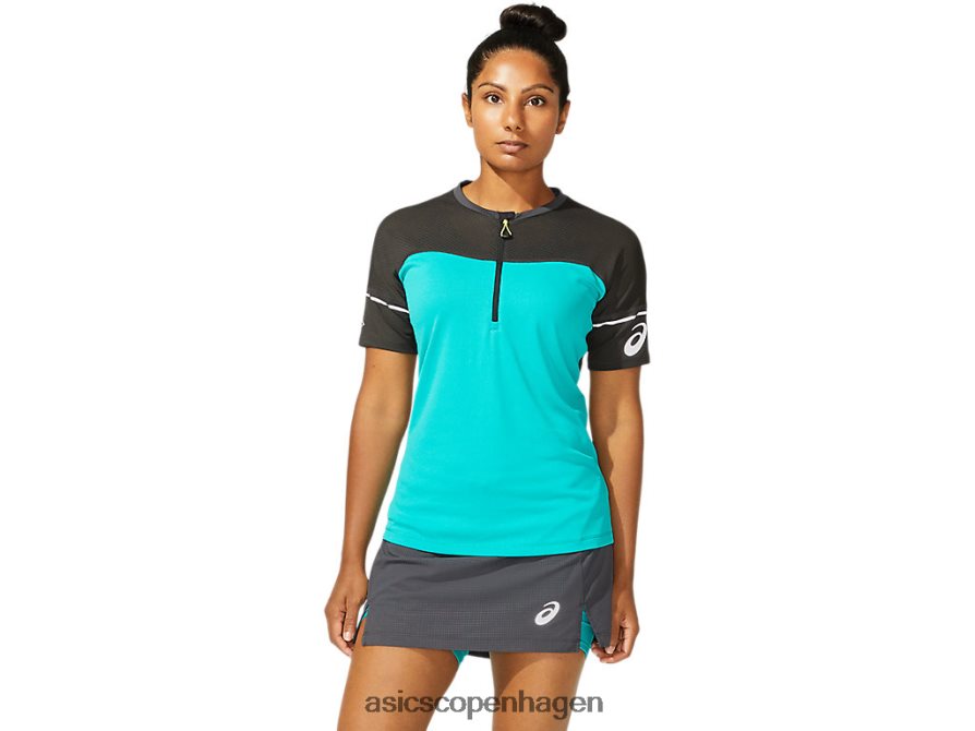 Asics fujitrail top baltisk juvel Z206F64006