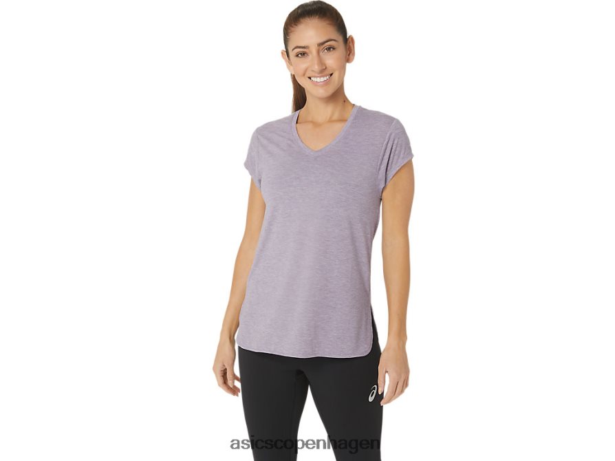 Asics lyng vneck top violet kvartslyng Z206F62150