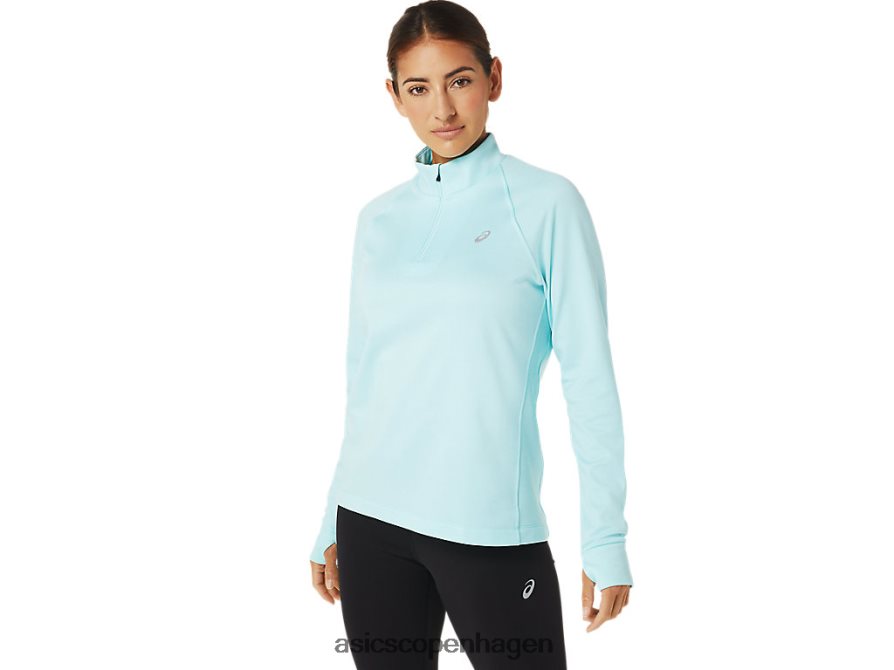 Asics termopolis 1/4 lynlås klarblå lyng Z206F63039