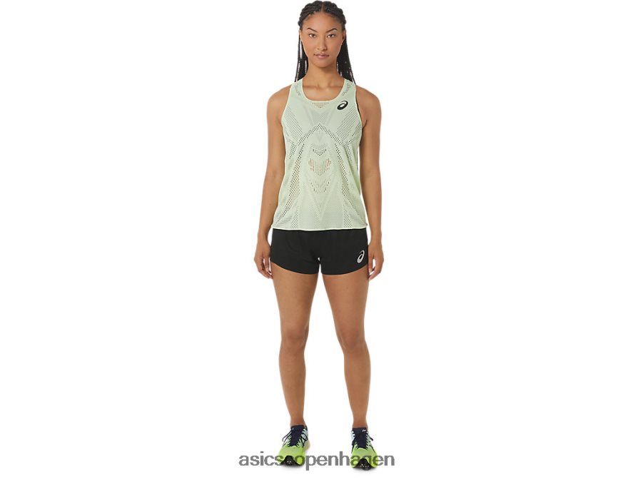 Asics actibreeze jacquard singlet hviske grøn Z206F62226
