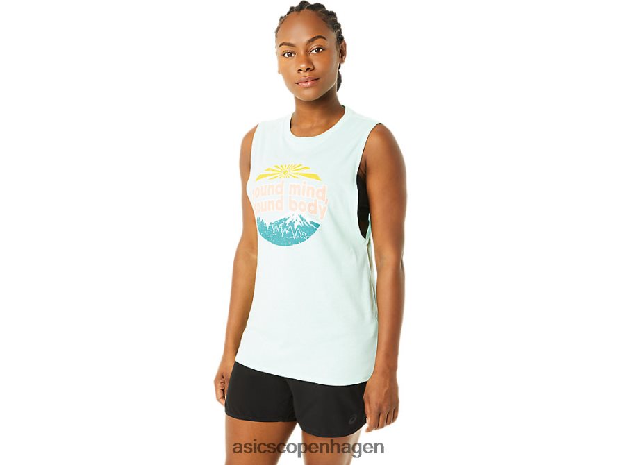 Asics bjerg muskeltank frisk islyng Z206F63713