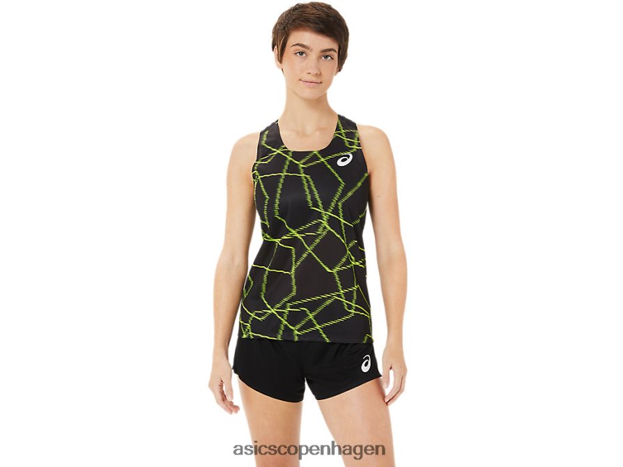 Asics let mesh singlet ydeevne sort Z206F63405