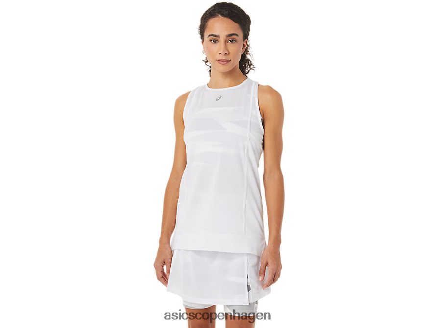 Asics ny stærk 92 tank strålende hvid Z206F63279