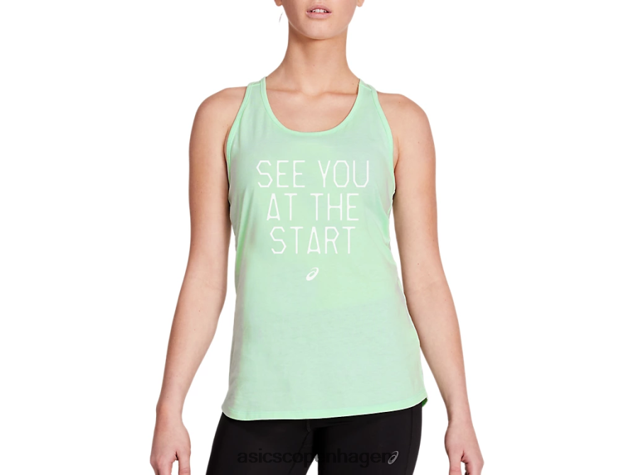 Asics vi ses ved starttanken myntefarvet lyng Z206F64158