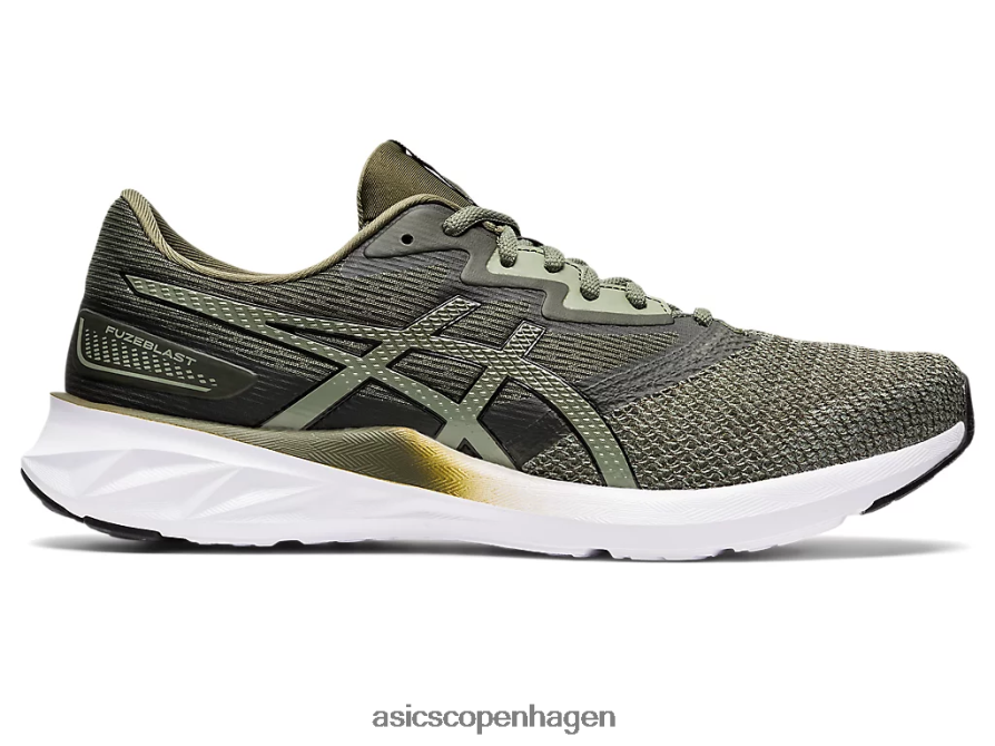 Asics fuzeblast oliven lærred/sort Z206F61578