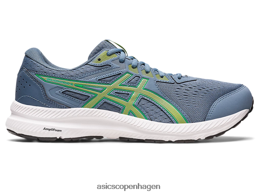 Asics gel-contend 8 stålblå/limeskal Z206F6530