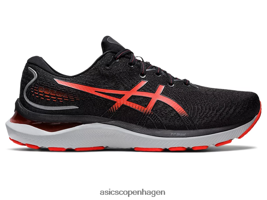 Asics gel-cumulus 24 sort/cherry tomat Z206F6919