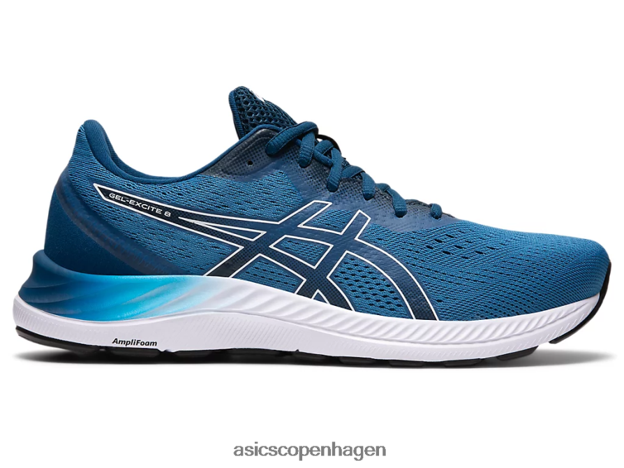 Asics gel-excite 8 genfødt blå/hvid Z206F61941
