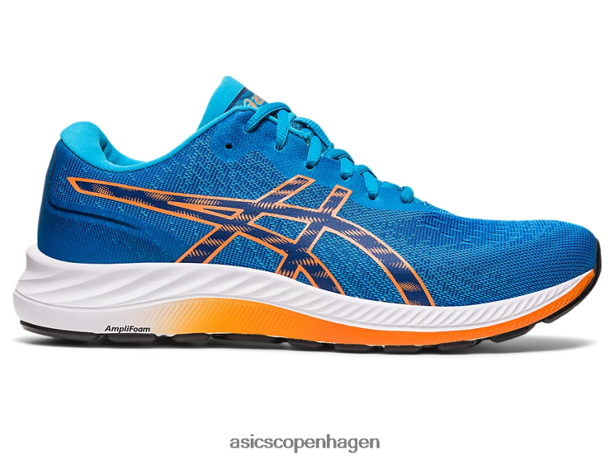 Asics gel-excite 9 ø blå/sol fersken Z206F6456