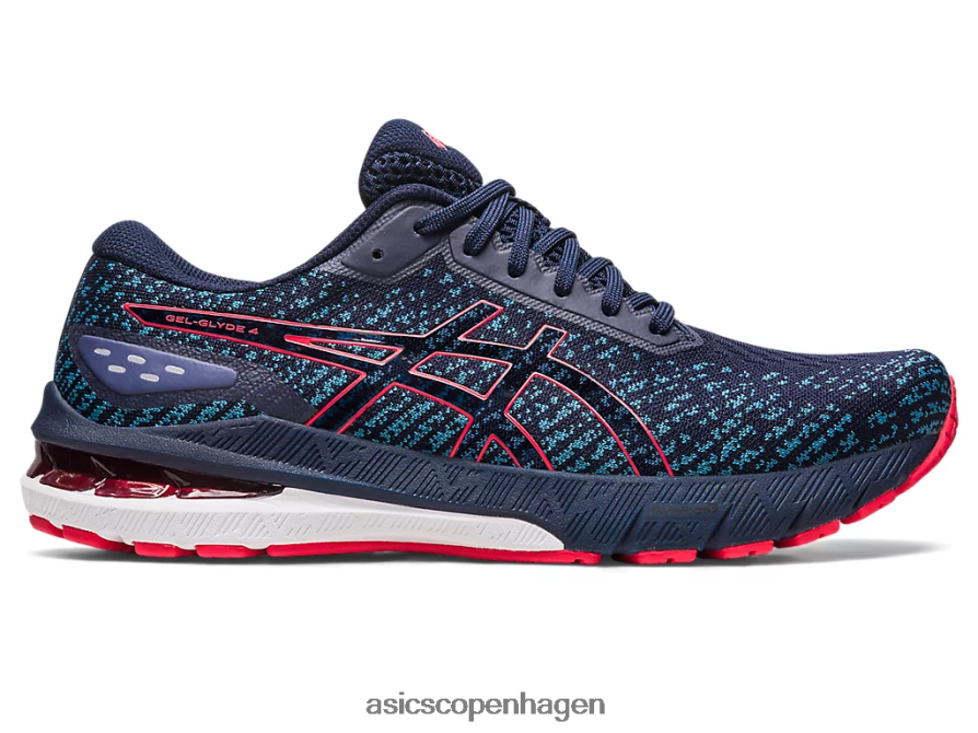 Asics gel-glyde 4 midnat/elektrisk rød Z206F6285