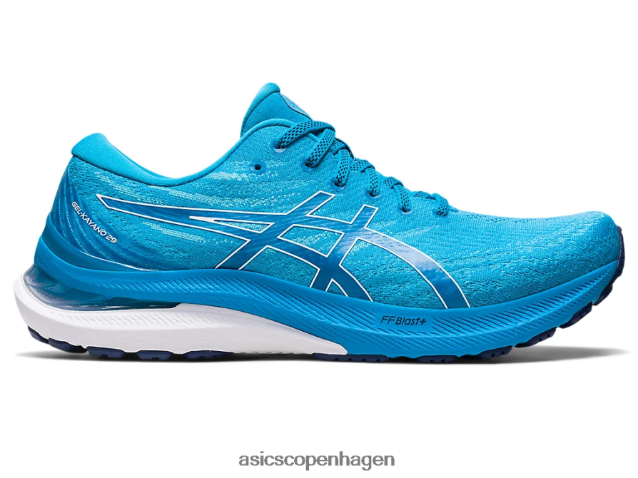 Asics gel-kayano 29 ekstra bred ø blå/hvid Z206F6391