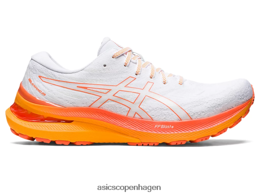 Asics gel-kayano 29 hvid/nova orange Z206F6330