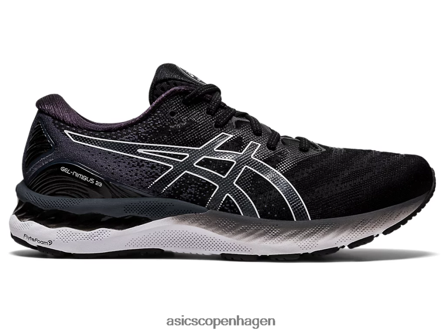 Asics gel-nimbus 23 sort hvid Z206F62019