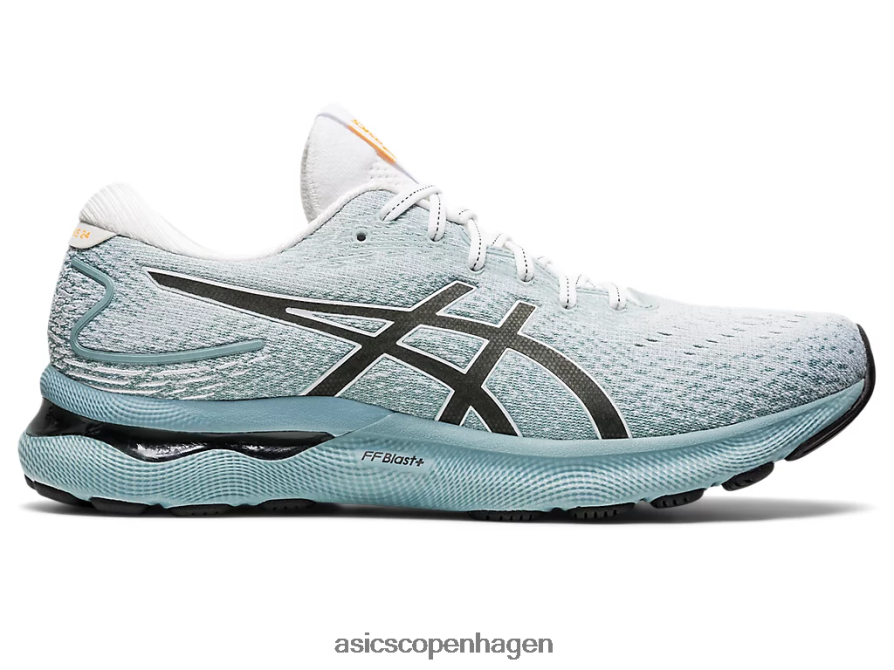 Asics gel-nimbus 24 let stål/hvid Z206F61023