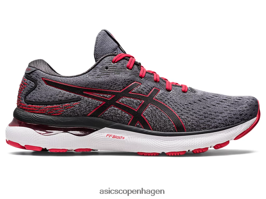 Asics gel-nimbus 24 metropol/klassisk rød Z206F6213