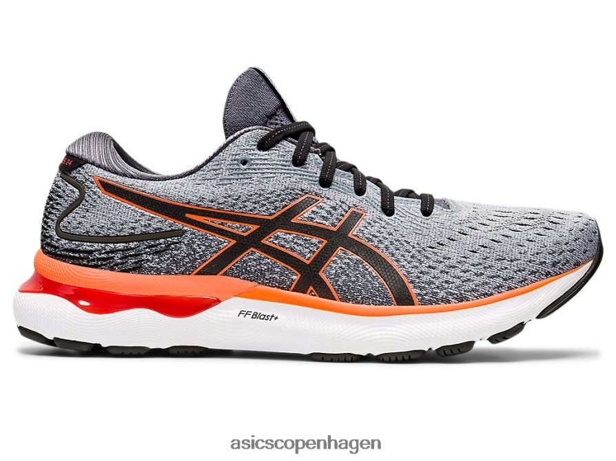 Asics gel-nimbus 24 sheet rock/chokerende orange Z206F61558