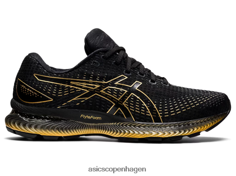 Asics gel-saiun sort/rent guld Z206F61739