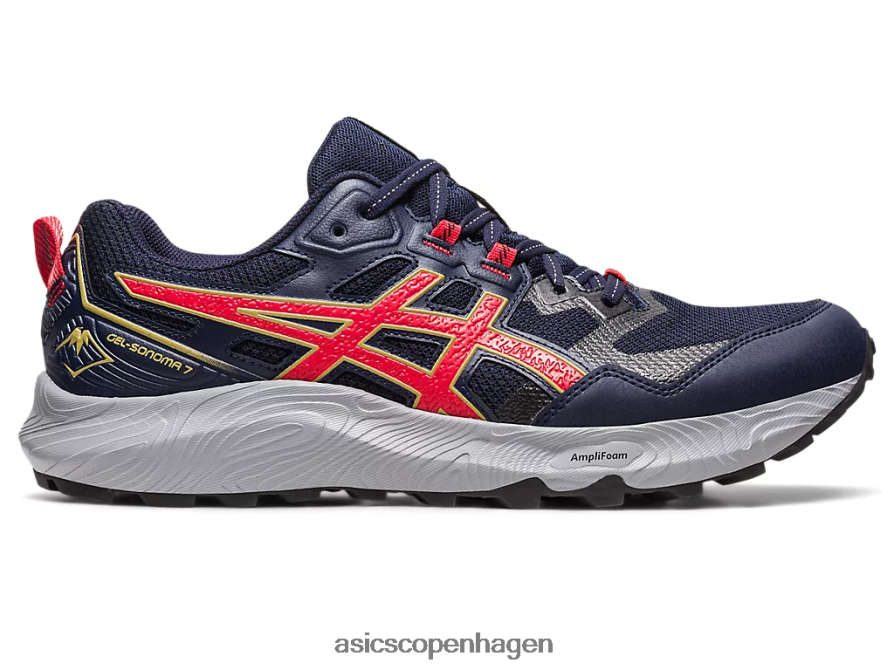 Asics gel-sonoma 7 midnat/elektrisk rød Z206F6116