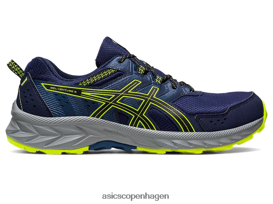 Asics gel-venture 9 peacoat/sikkerhedsgul Z206F6107