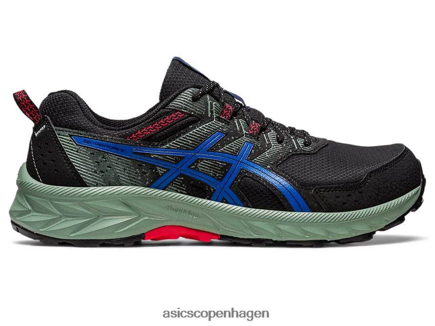 Asics gel-venture ekstra bred sort/tunblå Z206F687