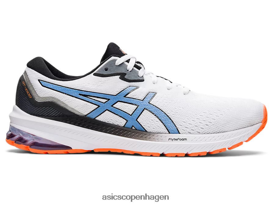Asics gt-1000 11 hvid/blå harmoni Z206F61282
