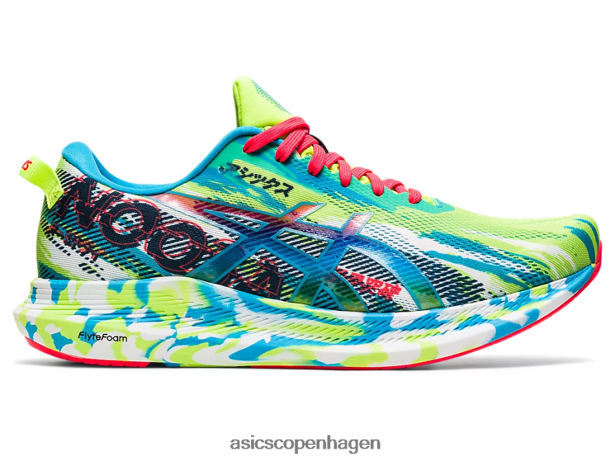 Asics noosa tri 13 hazard grøn/digital aqua Z206F61908