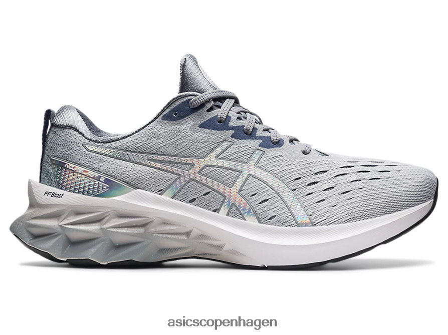 Asics novablast 2 platin piemonte grå/hvid Z206F61839