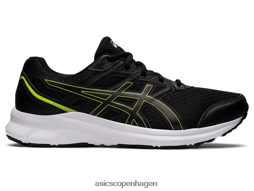 Asics stød 3 sort/farlig grøn Z206F61377