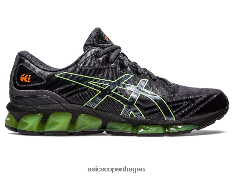 Asics gel-quantum 360 vii mørkegrå/limegrøn Z206F6133