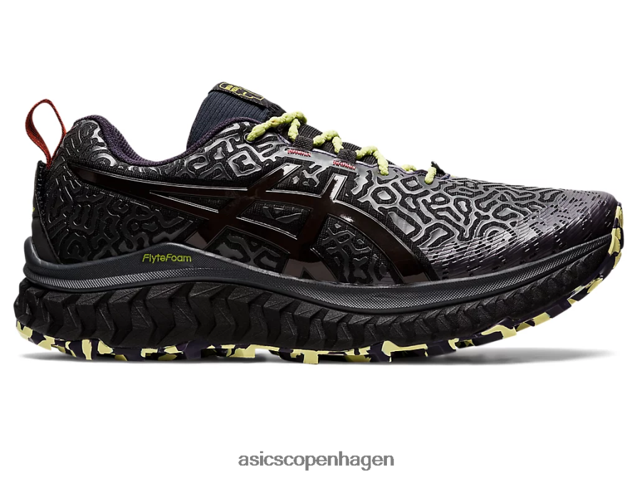 Asics trabuco max sort/cinnober Z206F61706