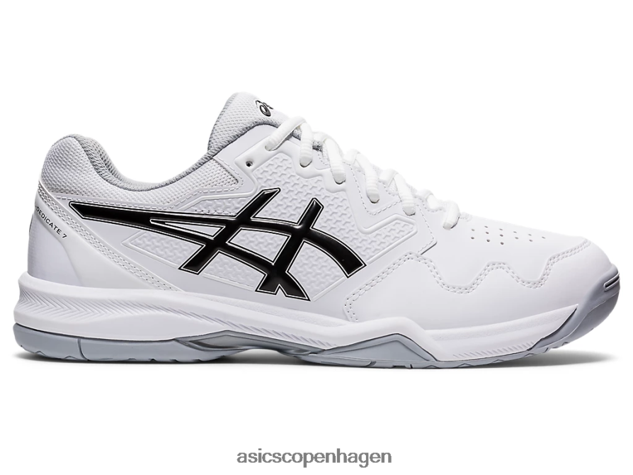 Asics gel-dedikeret 7 hvid sort Z206F61771