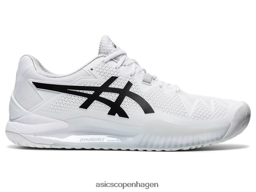 Asics gel-opløsning 8 hvid sort Z206F61842