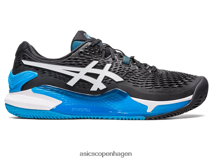 Asics gel-opløsning 9 ler sort hvid Z206F6405