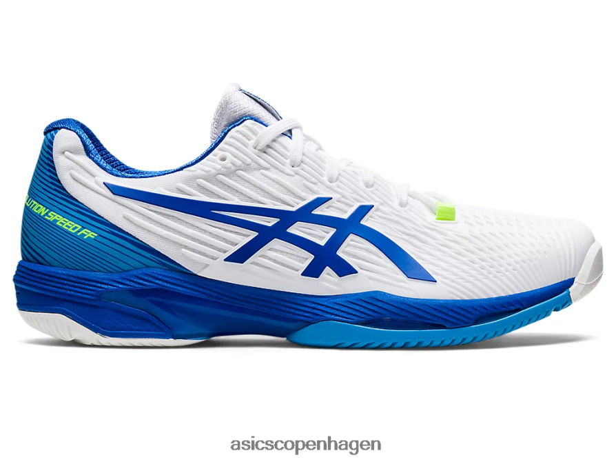 Asics løsningshastighed ff 2 hvid/tunblå Z206F61002