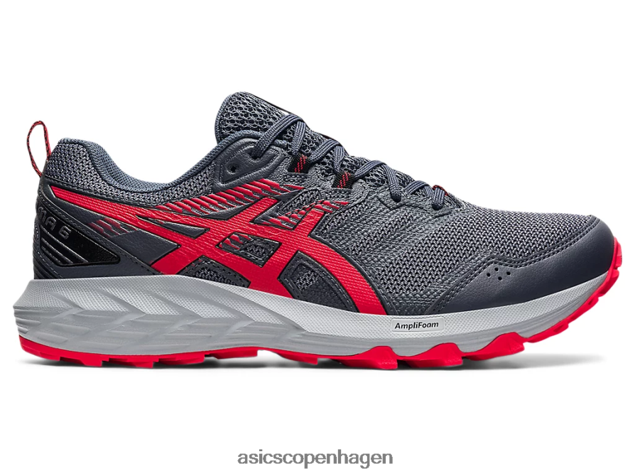 Asics gel-sonoma 6 holder grå/elektrisk rød Z206F61777