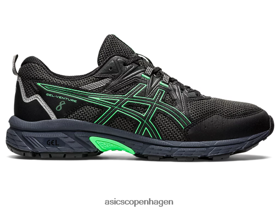 Asics gel-venture 8 sort/nyt blad Z206F6947
