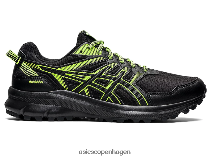 Asics sporspejder 2 sort/farlig grøn Z206F61535