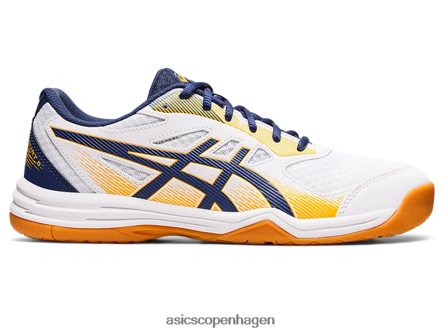 Asics forret 5 hvidt/dybt hav Z206F61158