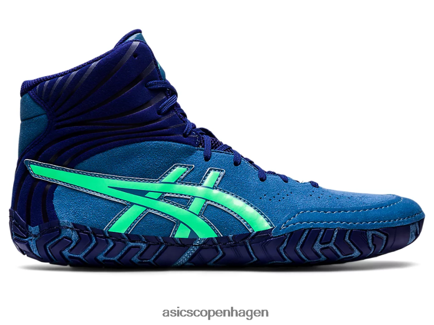 Asics angriber 5 azurblå/nyt blad Z206F61126