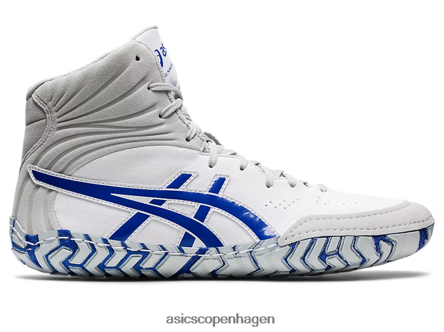 Asics angriber 5 hvid/lapis lazuli blå Z206F61096