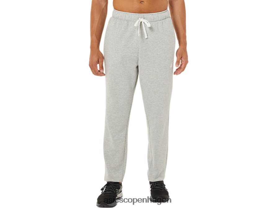 Asics fleece tilspidsede bukser lysegrå lyng Z206F61704