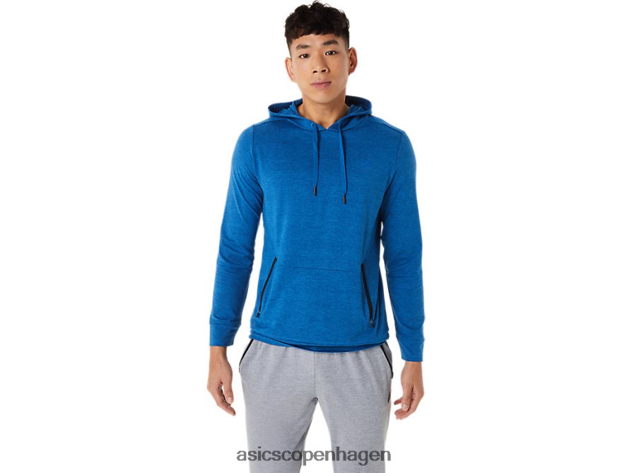 Asics tech pullover hættetrøje sødrev lyng Z206F61420