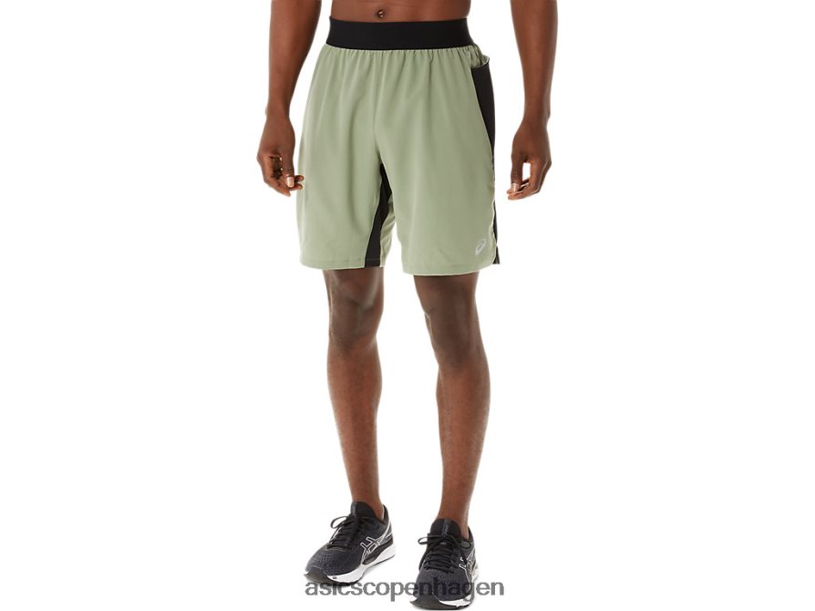 Asics 9 tommers mixer kort lav grøn/performance sort Z206F61408