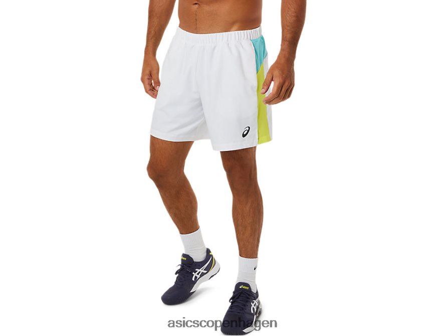 Asics domstol farve blok kort strålende hvid Z206F61480