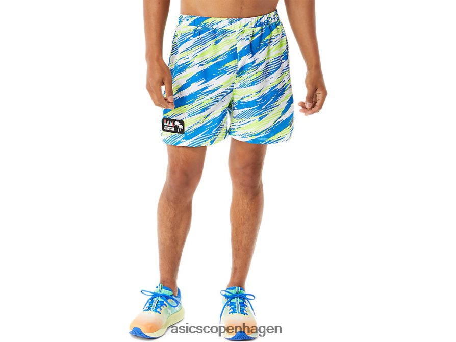 Asics færdigsæt 5 i kort lam hazard grøn Z206F61341