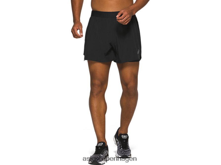 Asics kort vej 2-n-1 5 ydeevne sort Z206F61969