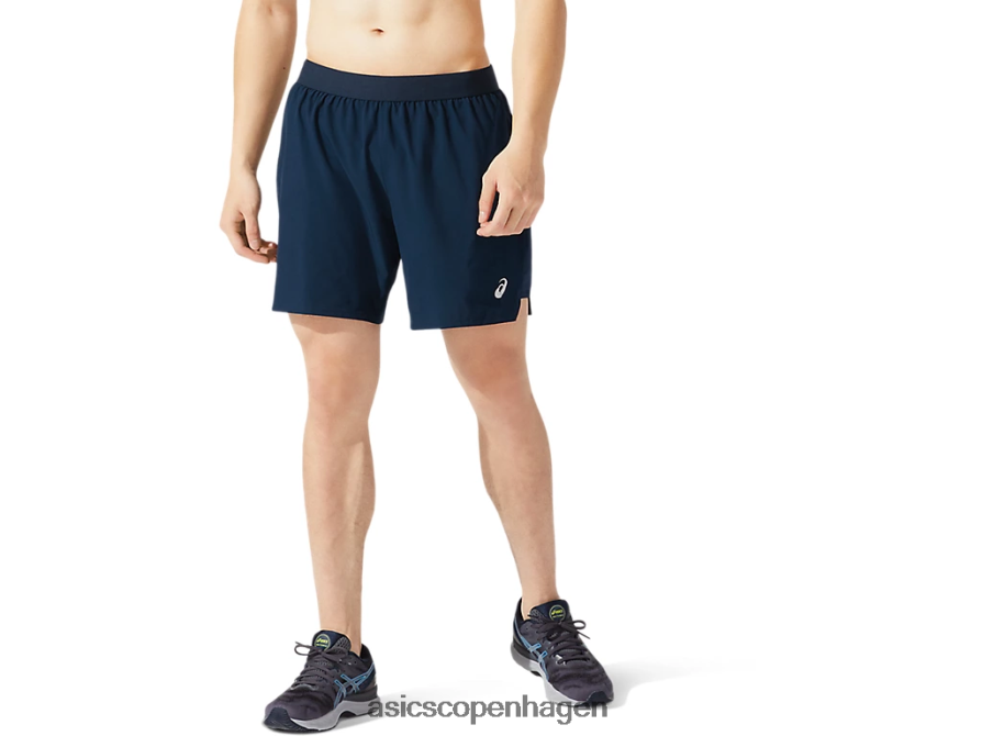 Asics kort vej 2-n-1 7 fransk blå Z206F61962