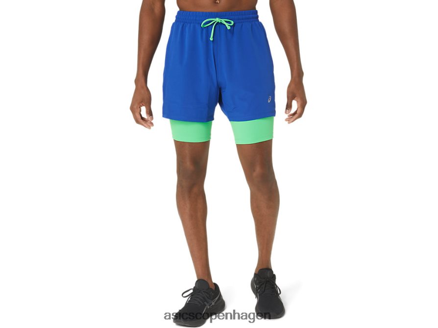 Asics ny stærk genbrug løbekort royal/bane Z206F620