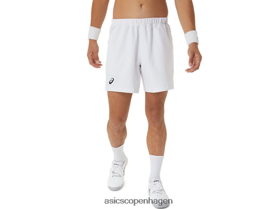 Asics ret 7 kort sagt strålende hvid Z206F6394