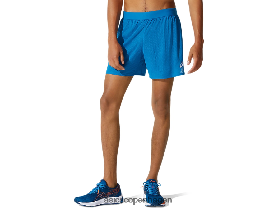 Asics ventilere 2-n-1 5i kort genfødt blå/fransk blå Z206F61911